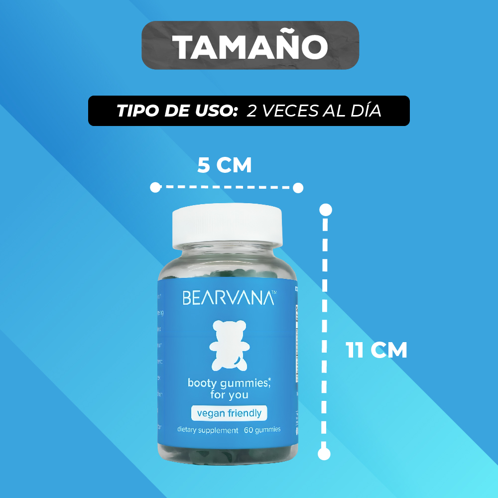 Miniatura 4 de BEARVANA GUMMIES - AUMENTO DE GLUTEOS